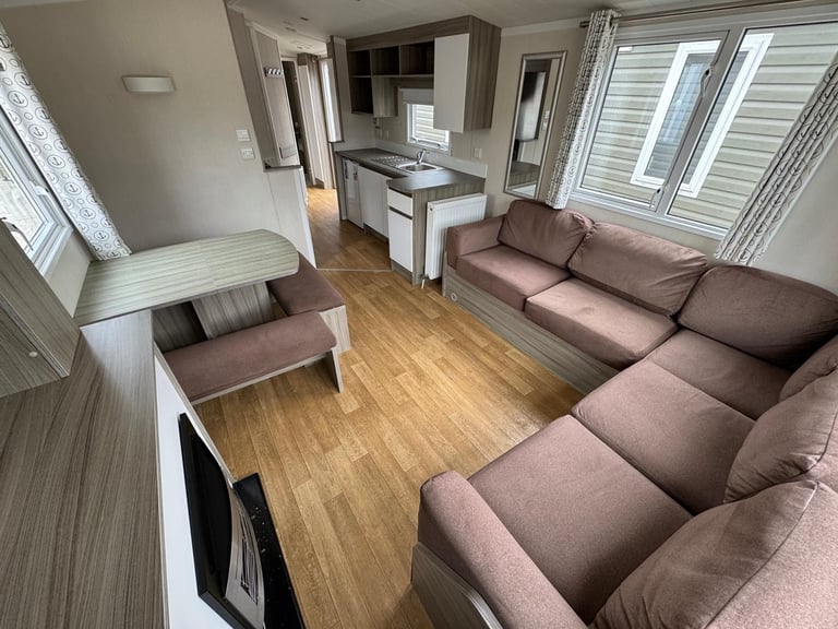 Double Glazed and Central Heated 2 Bed 10ft Wide Static Caravan For Private Land