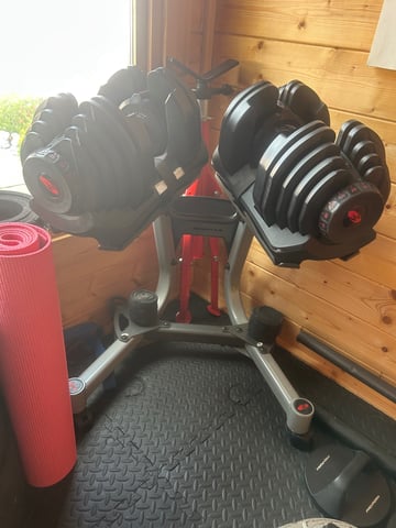90 Lbs Bowflex Dumbbells Old Model 90 Lbs Bowflex Dumbbells 1090