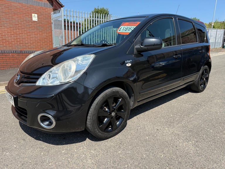2012 Nissan Note N-tec Plus Mpv Petrol Manual