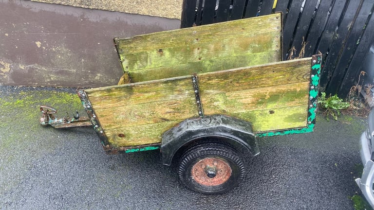 Ideal wee quad garden trailer 4x3