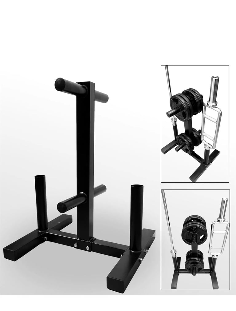 BodyRip Olympic weight rack weight plate and bar holder