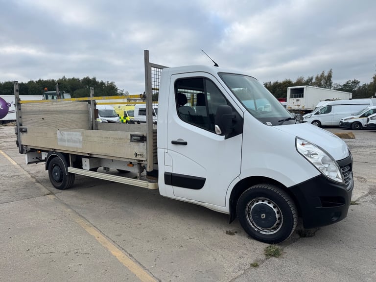 2019/69 RENAULT MASTER LM35 DCI110 LWB DROPSIDE TRCUK EURO 6 PRICE IS PLUS VAT 