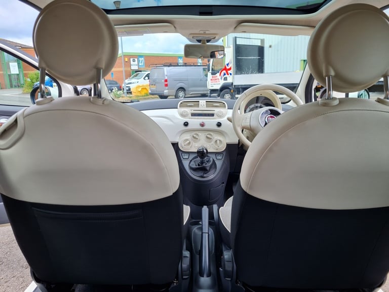 2014 Fiat 500 1.2 Lounge 3dr [Start Stop] EU6 HATCHBACK Petrol Manual