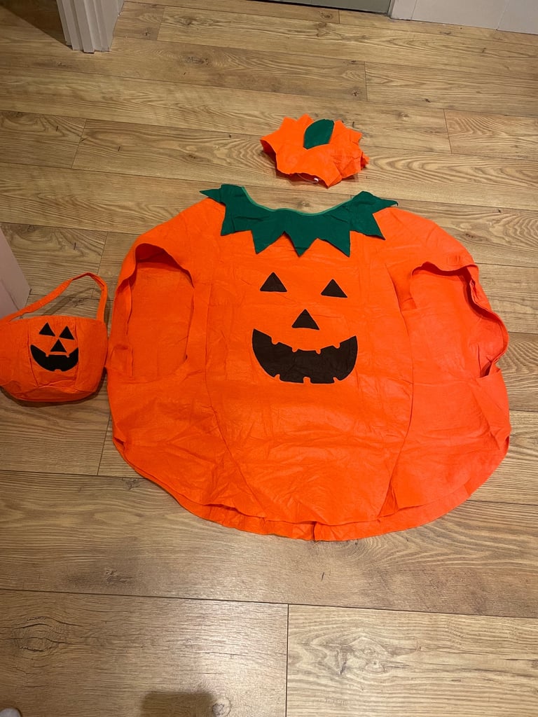 image for * Halloween* dressing up outfit pumpkin suit teenager to adult brand new