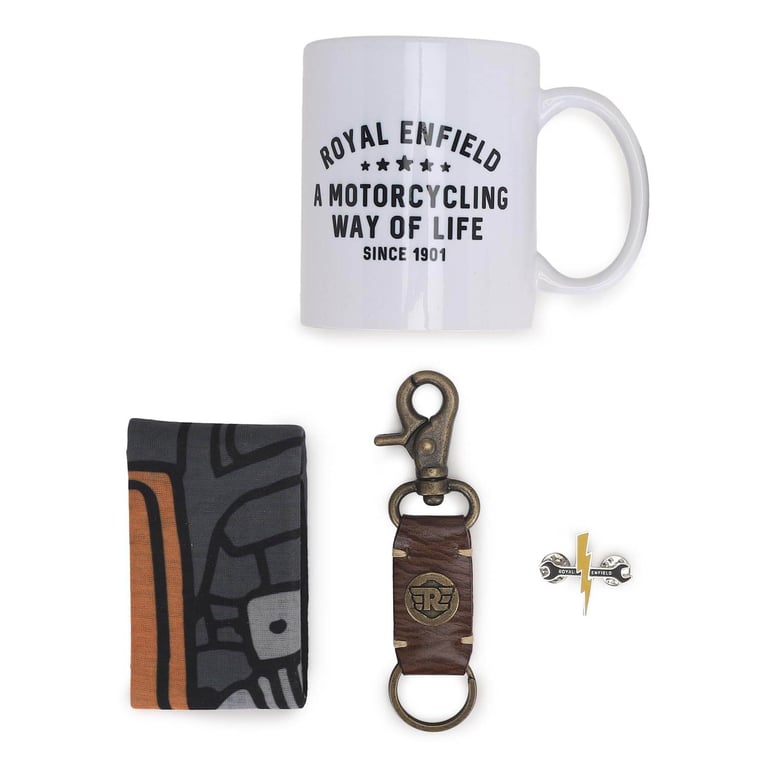 Royal Enfield welcome kit 