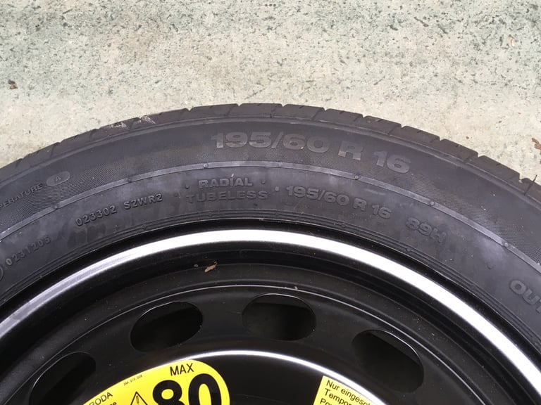 Spare/space saver wheel