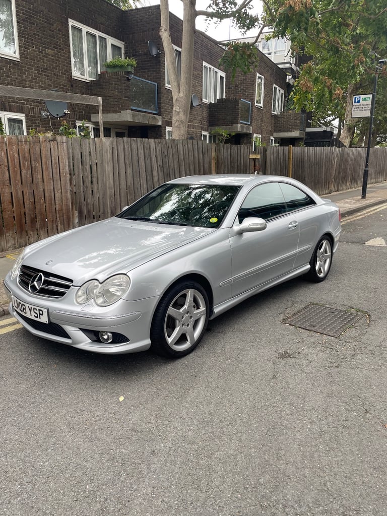 Mercedes-Benz, CLK, Coupe, 2008, Semi-Auto, 1796 (cc), 2 doors