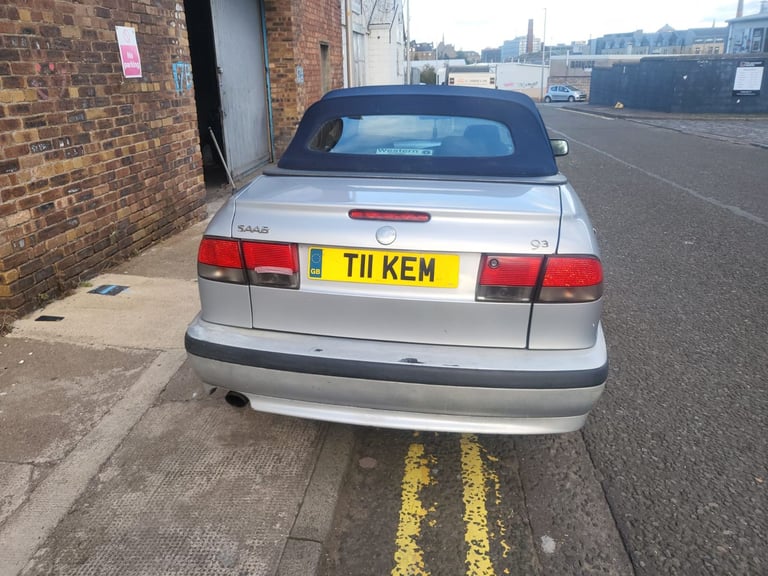 Saab, 9-3, Convertible, 1999, Manual, 1985 (cc), 2 doors