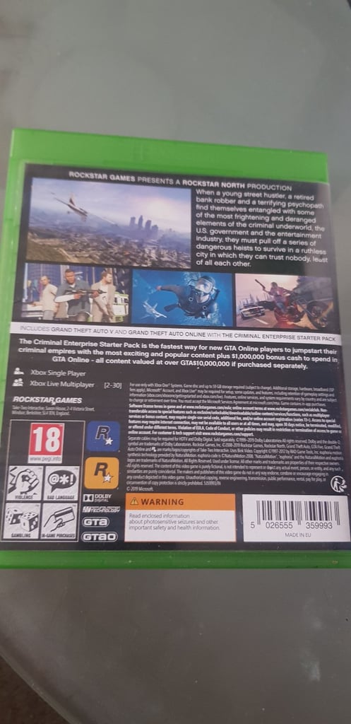 Grand theft auto 5  gta 5 xbox one
