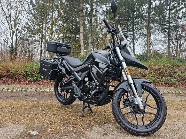 LEXMOTO RX1 125  2025 Petrol Manual in Black