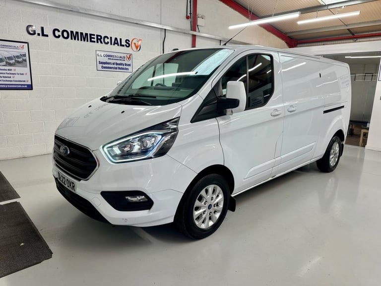 2022 22 FORD TRANSIT CUSTOM 2.0 300 ECOBLUE LIMITED L2 LWB EURO 6 130 BHP * 54,6