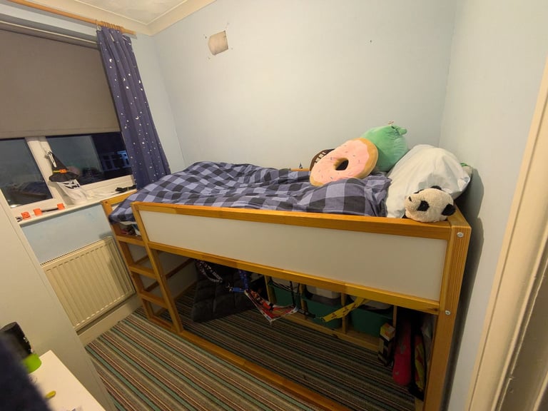 image for IKEA kids KURA bed frame 