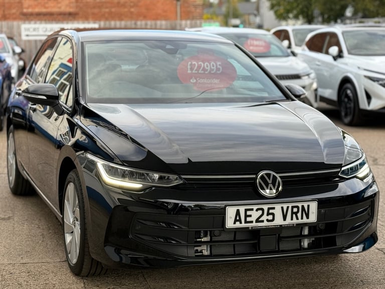 2025 Volkswagen Golf 1.5 TSI Match 5dr, UNDER 3300 MILES, MAY 2028 VOLKSWAGEN WARRANTY HATCHBACK ...