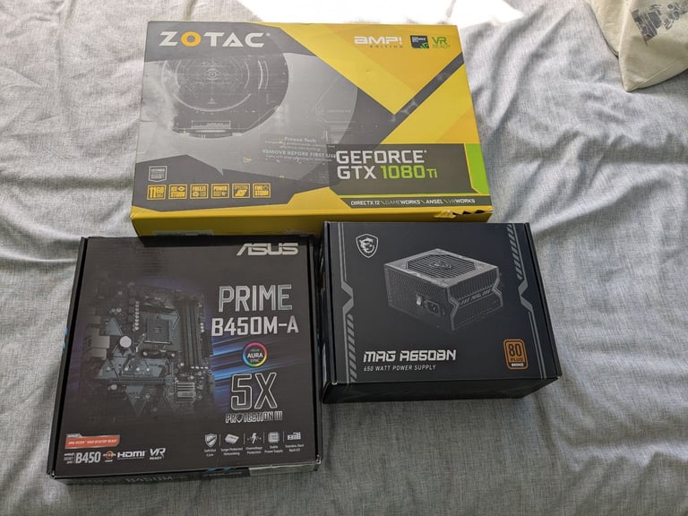 Ryzen 5 Nvidia GTX 1080 Ti 32gb Gaming/Streaming PC NVME SSD CoD Warzone Fortnite