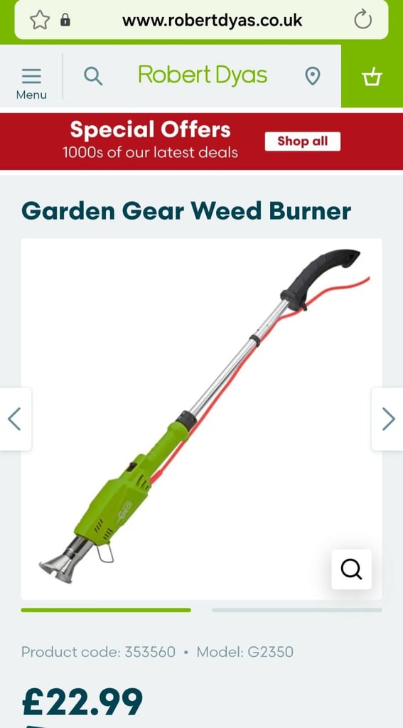 image for Weed burner - new no box
