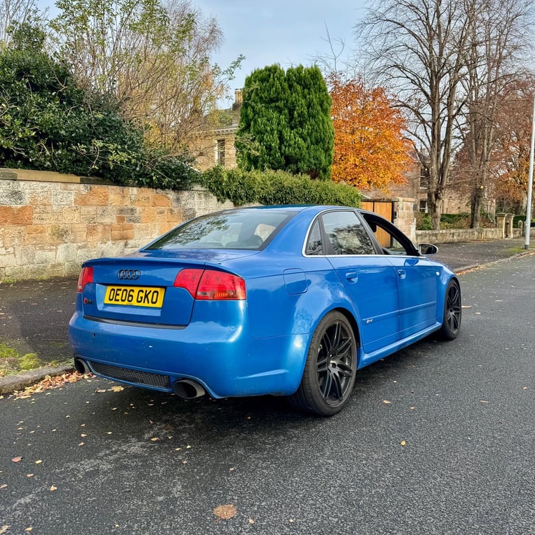 2006 Audi RS4 B7 4.2L V8 QUATTRO *** LOW MILES HUGE SPEC MOT MAY 2026 HUGE SPEC *** ULEZ COMPLIANT 