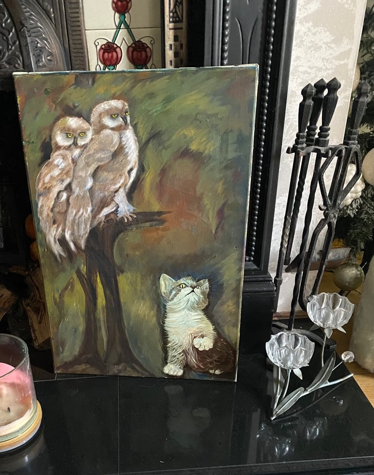 image for Beautiful Oil on canvas dated 1969