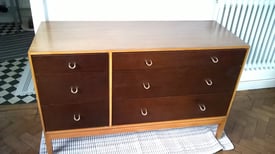 Stag mid-century furniture chest of drawers