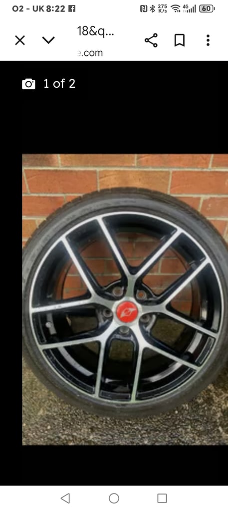Mini cooper 5 stud alloys and tyres