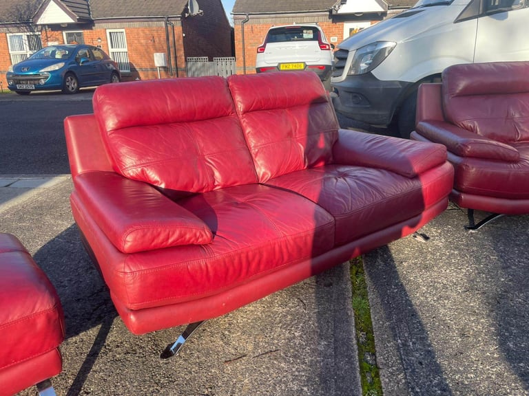 2 1 sofa and footstool from dfs   Only £289