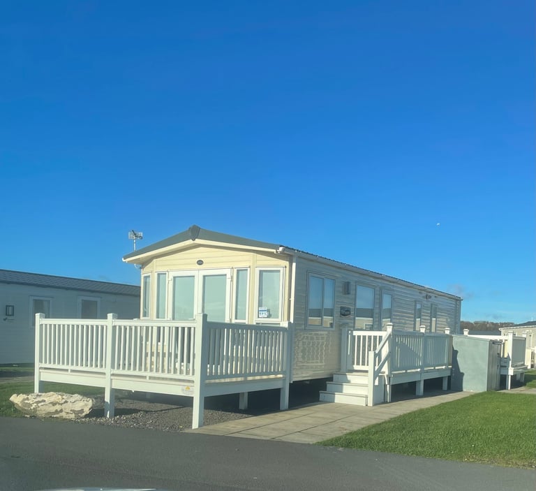 Luxury 8 berth Rental November until April caravan Parkdean Ayrshire Scotland U.K.