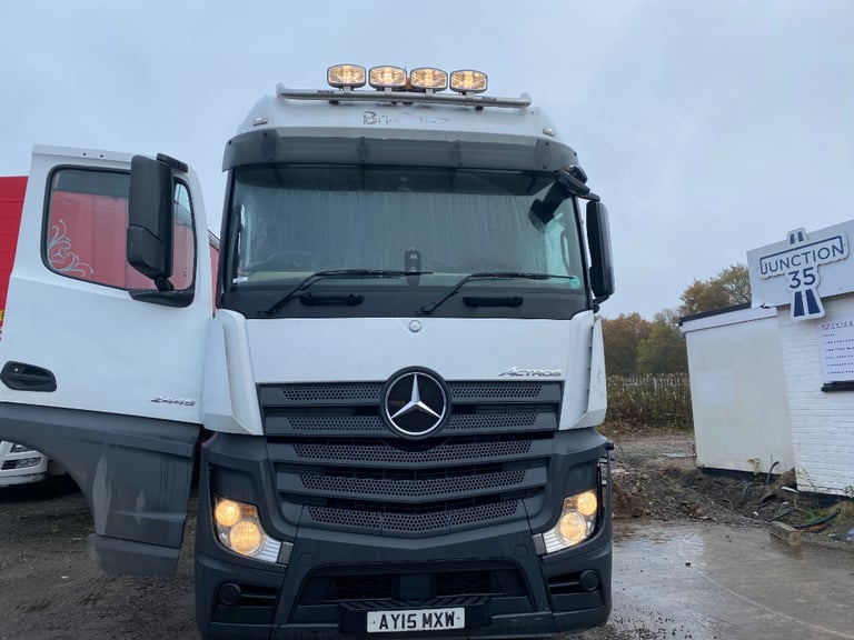 MERCEDES ACTROS 2445 STREAMSPACE EURO 6, 6X2 TRACTOR UNIT WITH PTO AND DVS