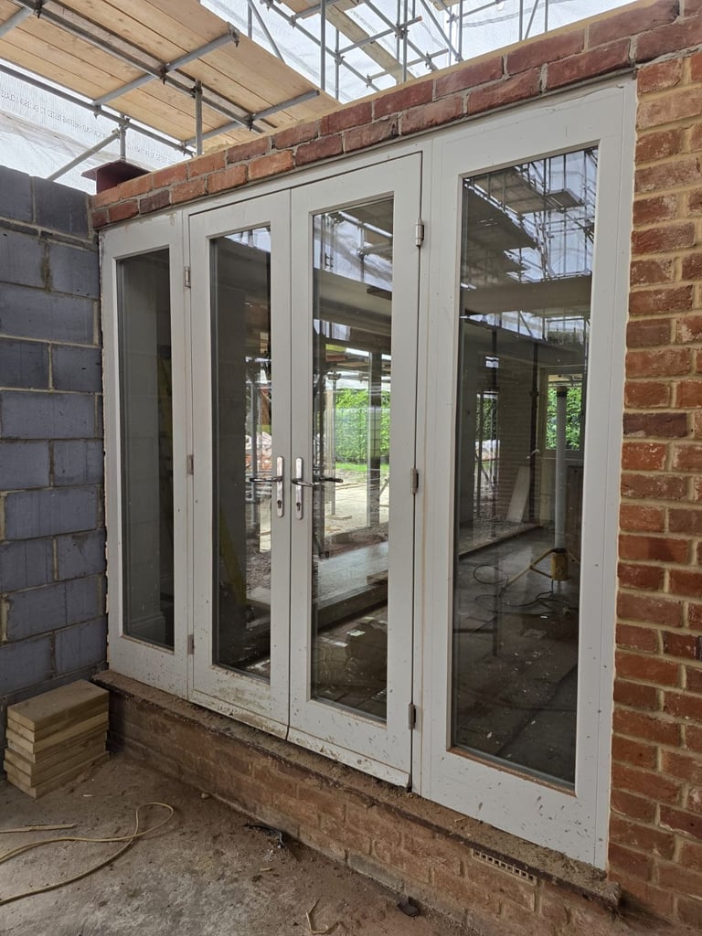 Traditional, redwood flush casement windows, lots of sizes available