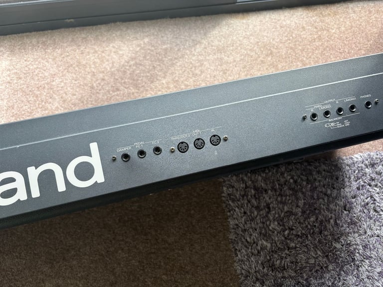 Roland RD-600 Digital Piano with Peavey Rage 158 Transtube Series Amplifier