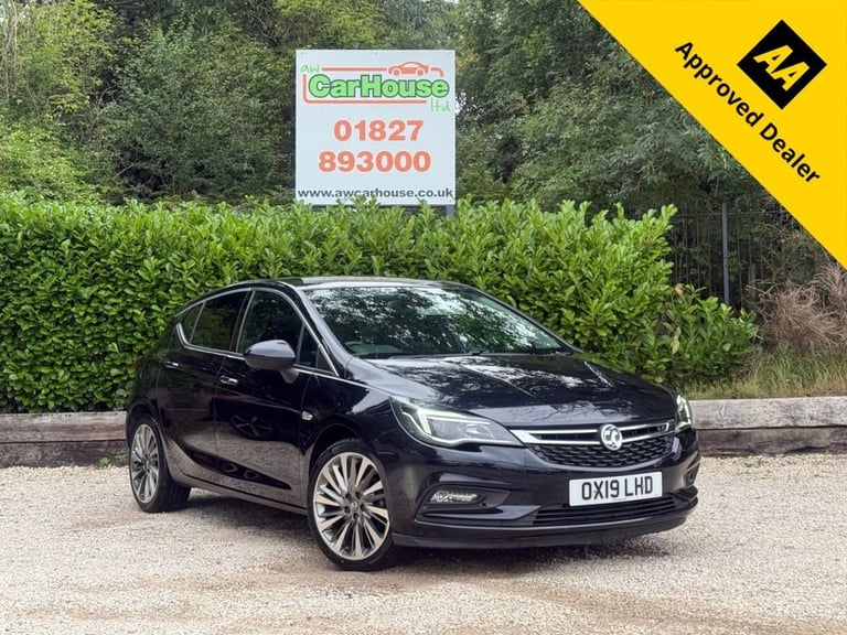 2019 19 VAUXHALL ASTRA 1.4I TURBO GRIFFIN HATCHBACK 5DR PETROL MANUAL EURO 6
