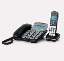 Emporia big button corded & cordless home phone
