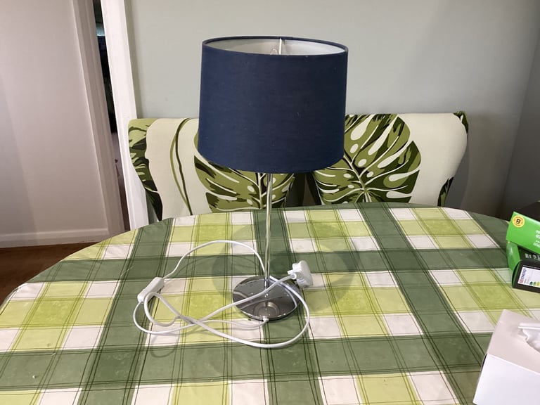 Blue Table lamp