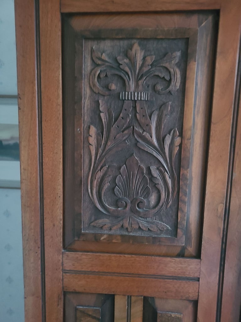 FREE: Large Edwardian Solid Wood Wardrobe