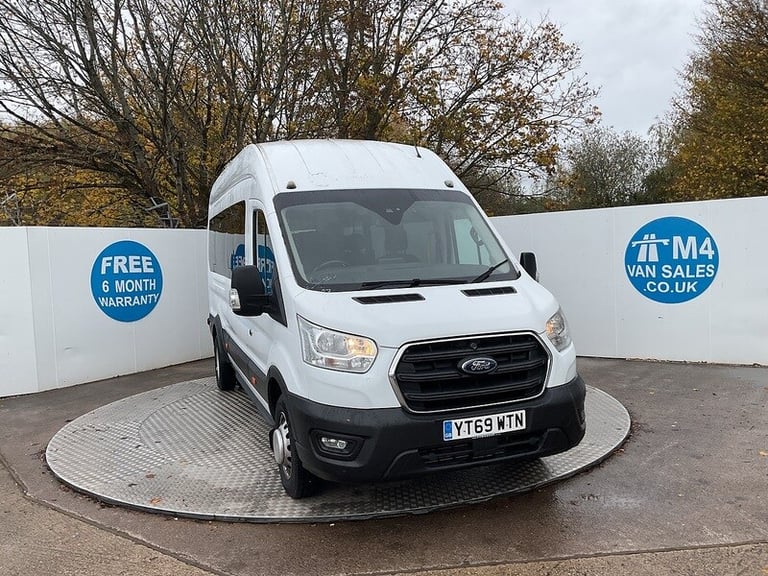 2019 Ford Transit 460 EcoBlue Leader 17 Seat Minibus Minibus Diesel Manual