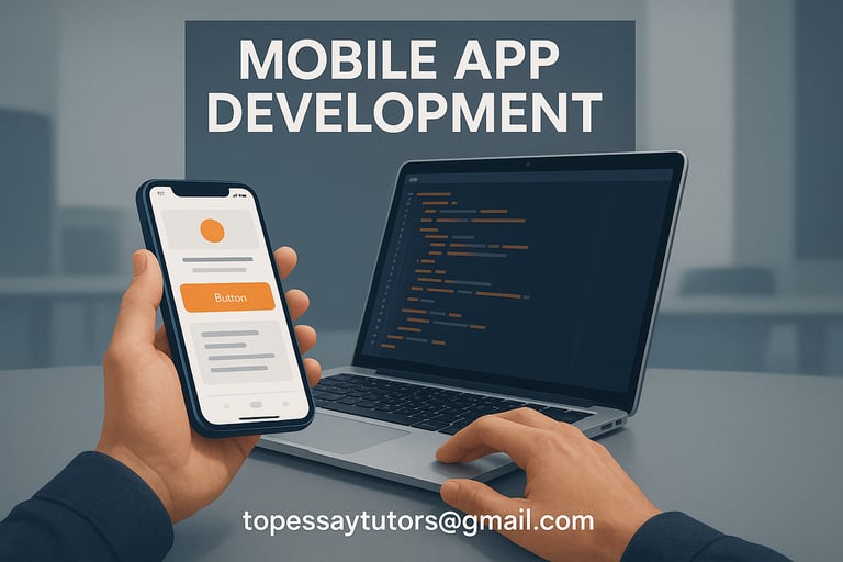 Personalised Mobile Application Development Coaching to Build Real Projects