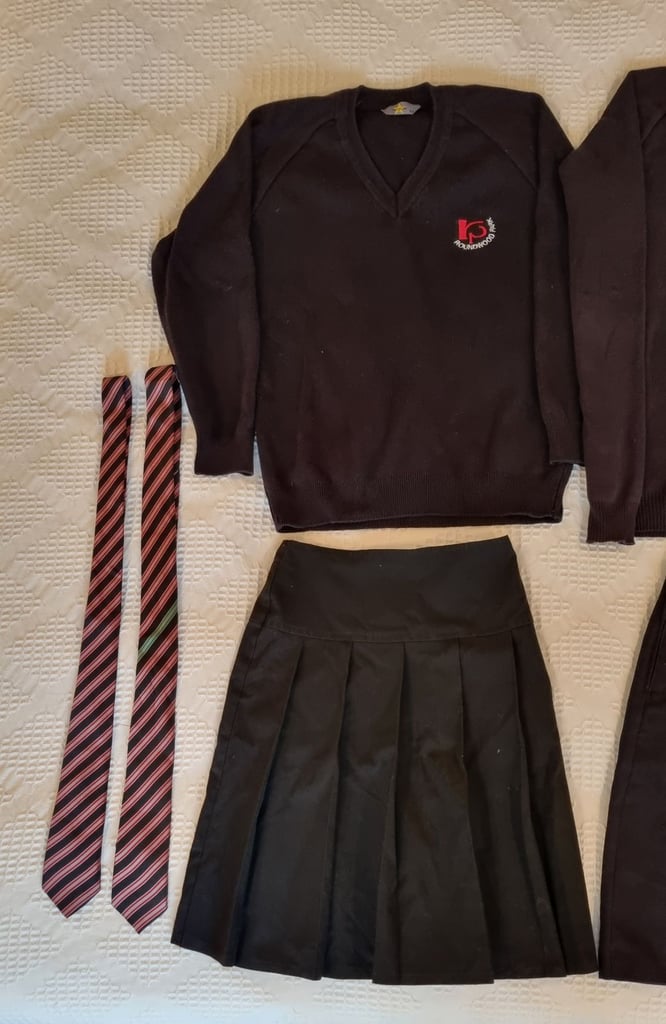 Roundwood School girl's uniform
