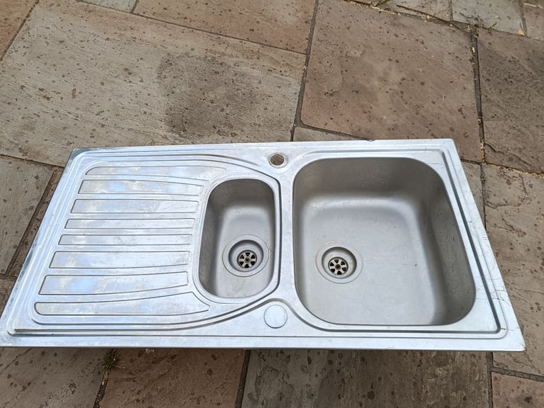 image for Stainless Steel Kitchen Sink Double Bowl