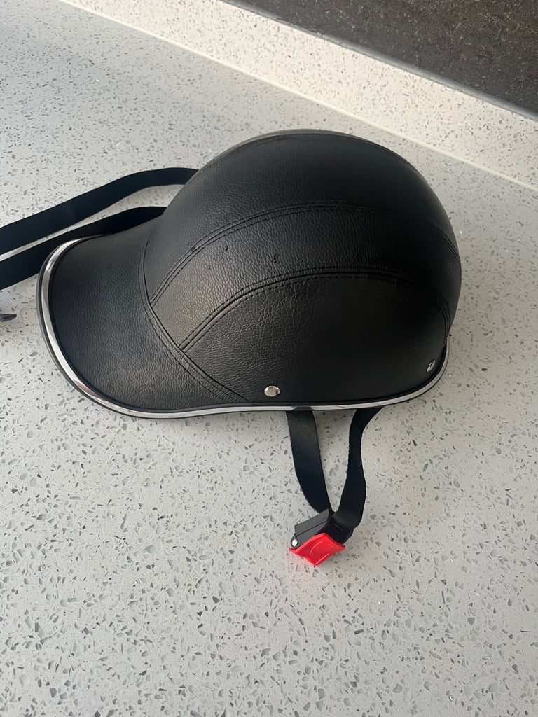 Adult Baseball Cap Motorcycle Helmet Half Face Helmet Electric Bike Scooter Anti-UV