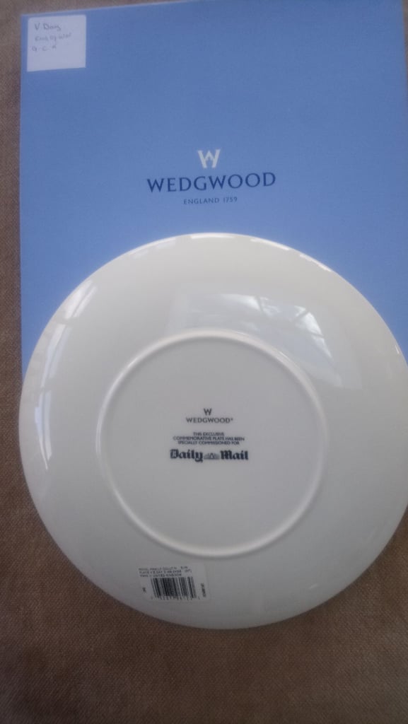 V.E. Day Commemorative Plate 