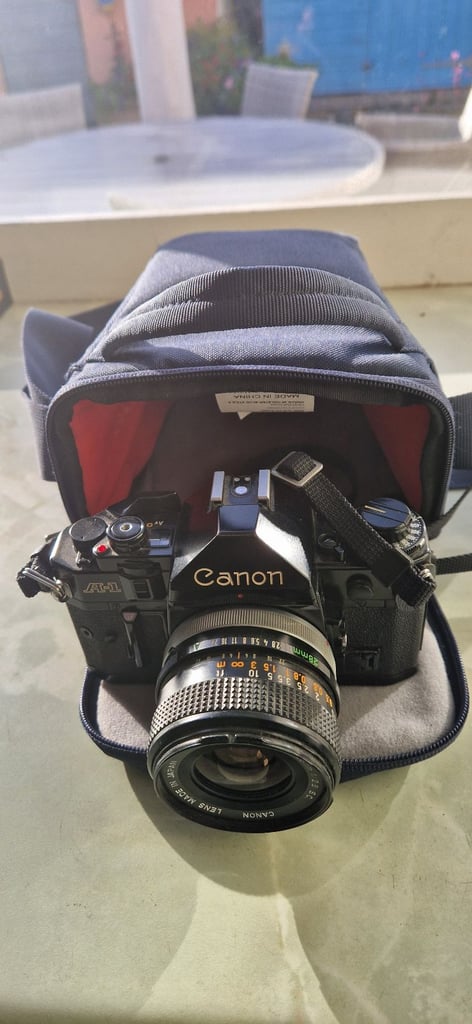 Canon A1 film camera