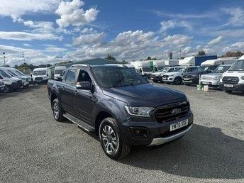 2021 ON 70 PLATE FORD RANGER WILDTRACK TDCI 210BHP AUTO DOUBLE CAB PICKUP ULEZ