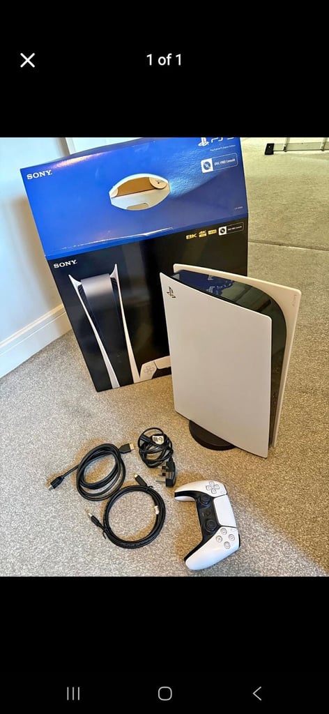 image for Playstation 5 digital edition, fully boxed and amazing condition 