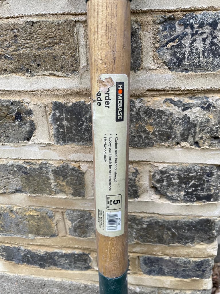 Shovel, rake, border fork 