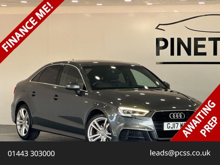 2017 Audi A3 1.6 TDI S line Saloon 4dr Diesel Manual Euro 6 (s/s) (110 ps) Saloon Diesel Manual
