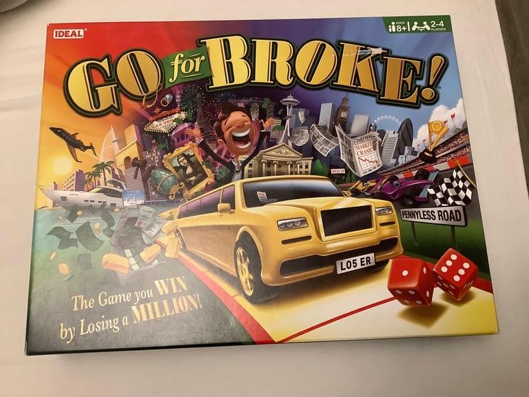 image for GO FOR BROKE Game ** Brand New ** 
