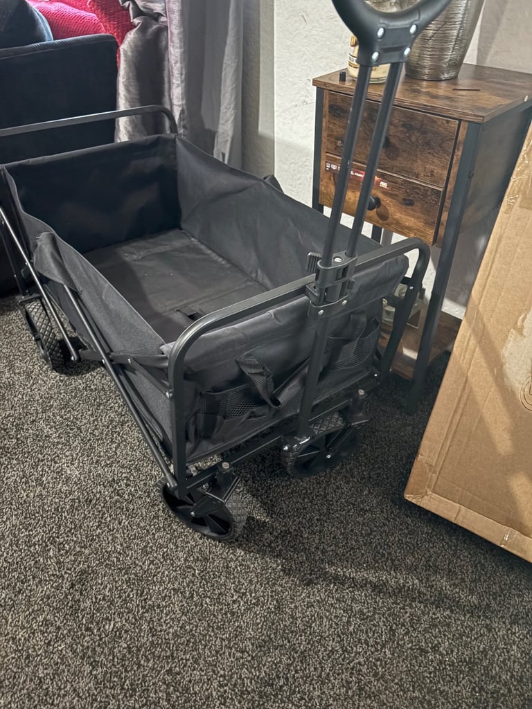 Folding XL camping trolley 