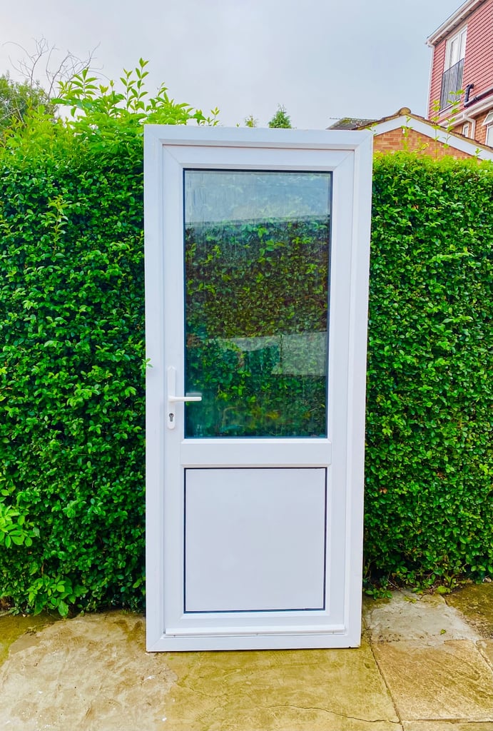 UPVC Door Double Glazed Door Exterior Door