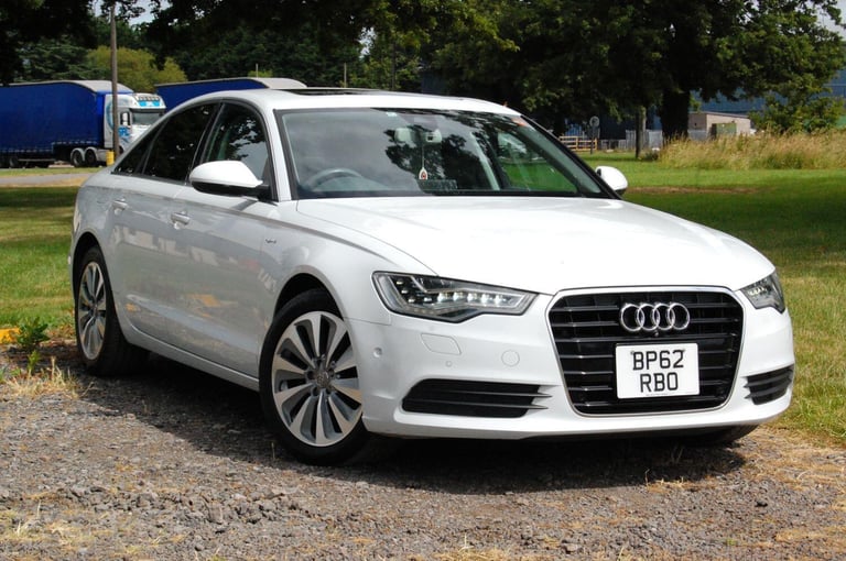 image for AUDI A6 PETROL HYBRID WHITE 2012 JDM IMPORT