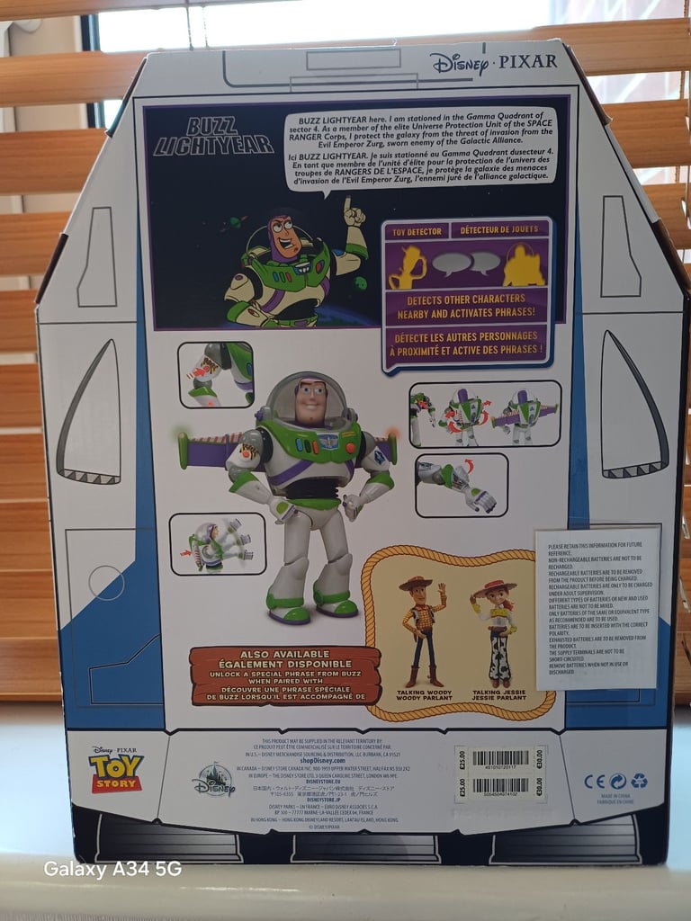DISNEY "BUZZ LIGHTYEAR" FIGURE