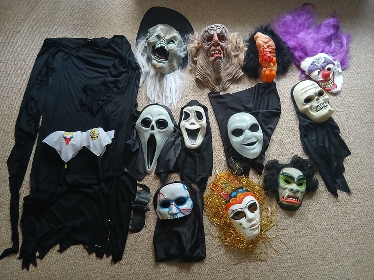 Halloween fancy dress masks