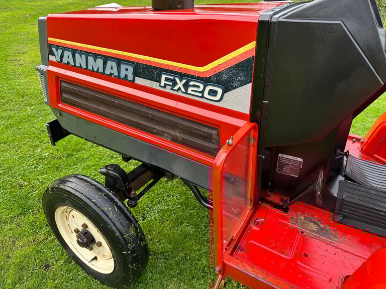 YANMAR FX20 2WD Compact Tractor & New 4ft Flail Mower *** WATCH VIDEO *** 20 HP * * 426 hours
